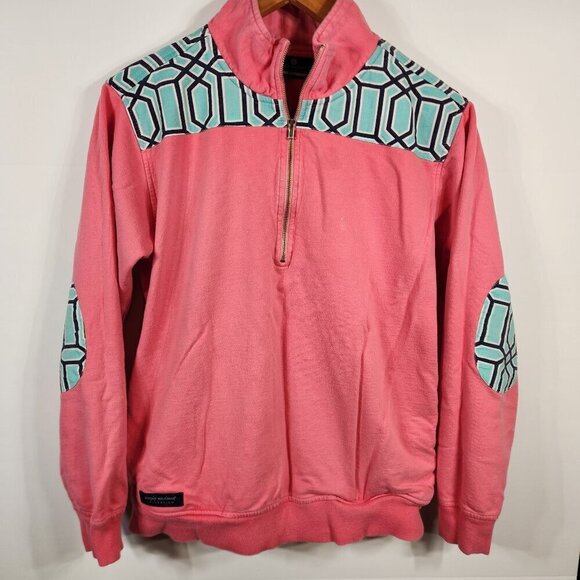 Simply Southern Long Sleeve 1/2 Zip Pullover Size Small - Picture 1 of 11